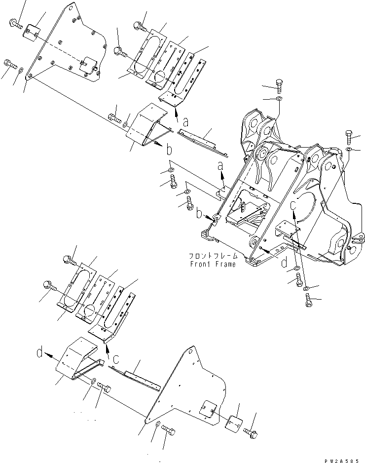 Пластина 41L-971-2610 KOMATSU