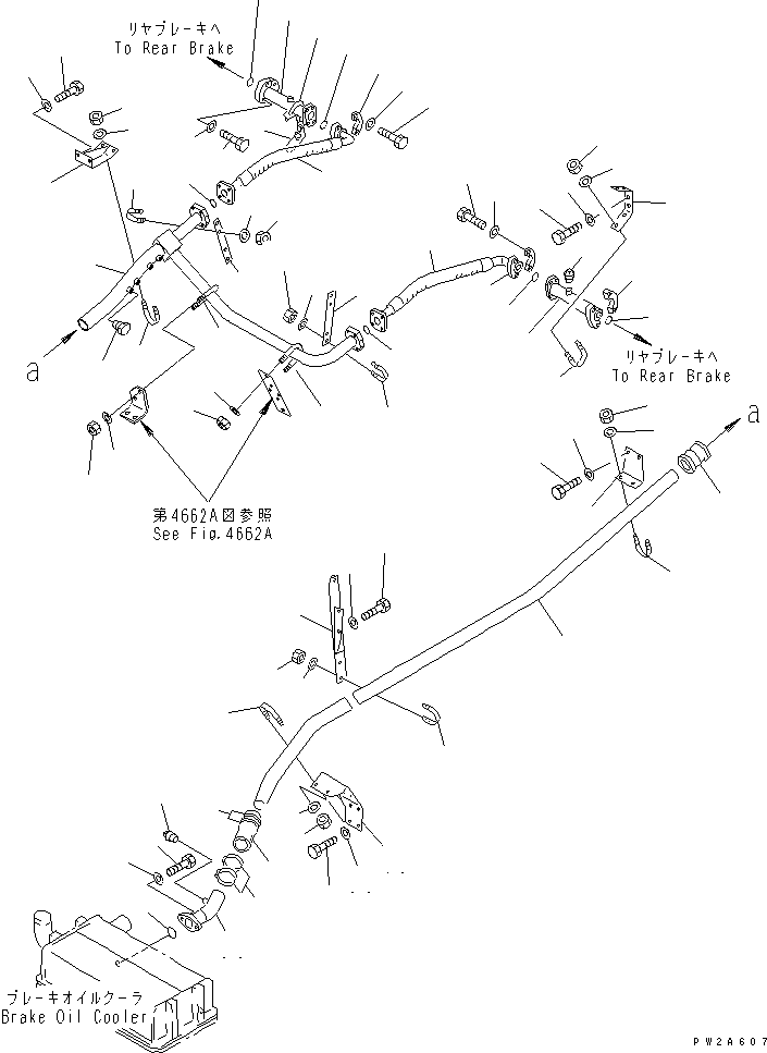 Трубка 569-61-65142 KOMATSU