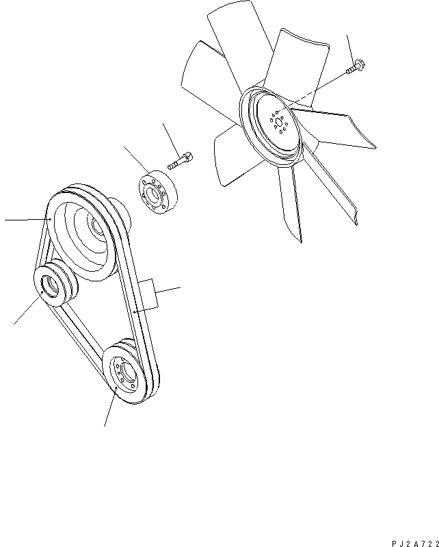 PULLEY,DRIVE 23B-02-31740 KOMATSU