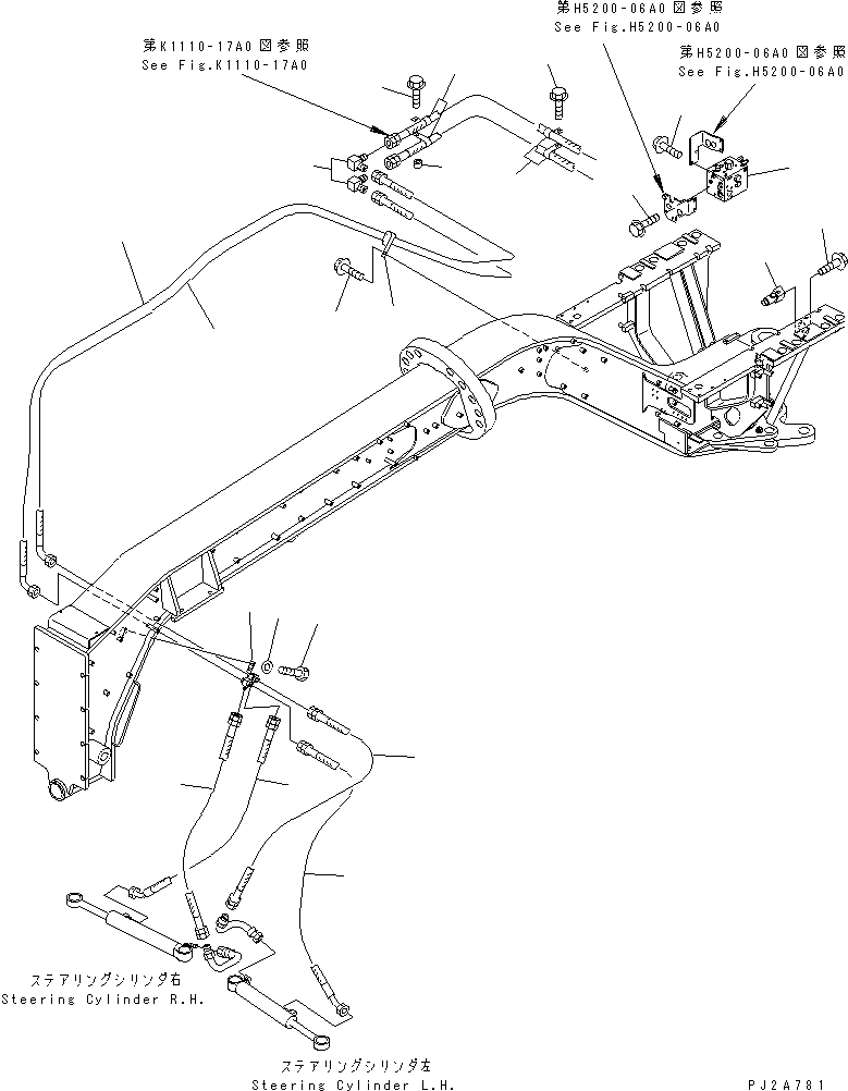 Шланг 07624-403A7 KOMATSU