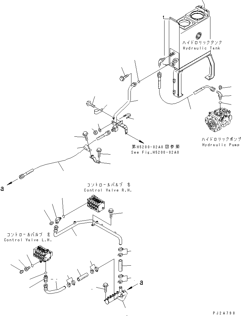 Шланг 07623-00607 KOMATSU