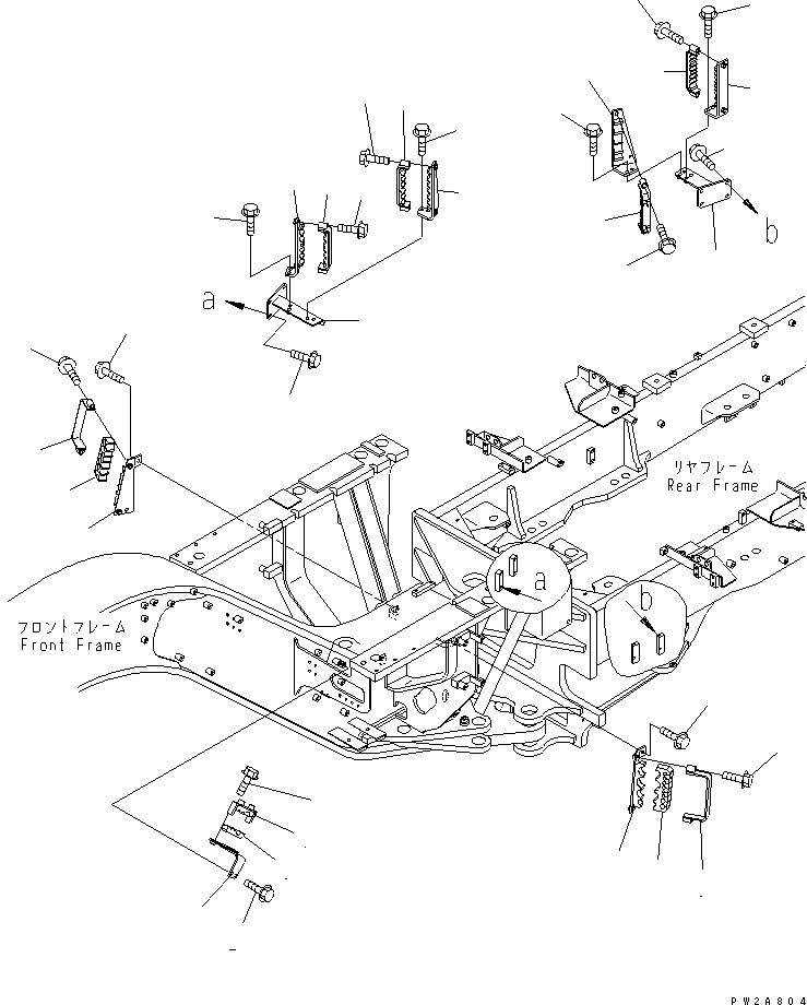 Амортизирующая подушка 23B-60-35481 KOMATSU