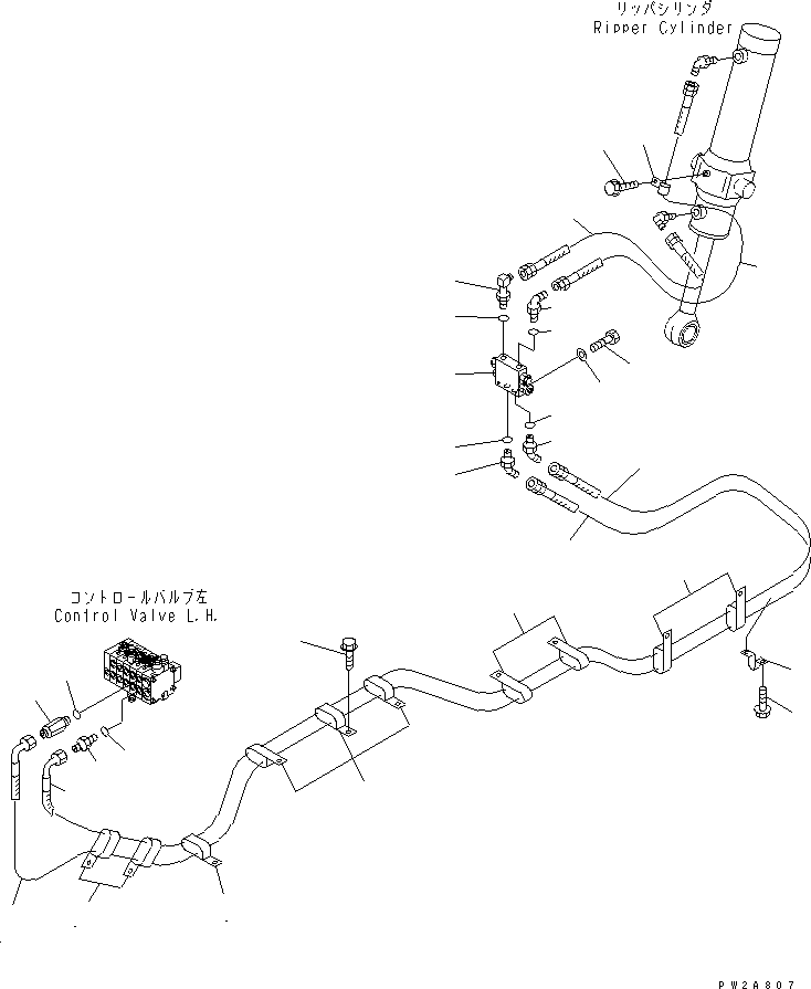 Шланг 230-09-23140 KOMATSU