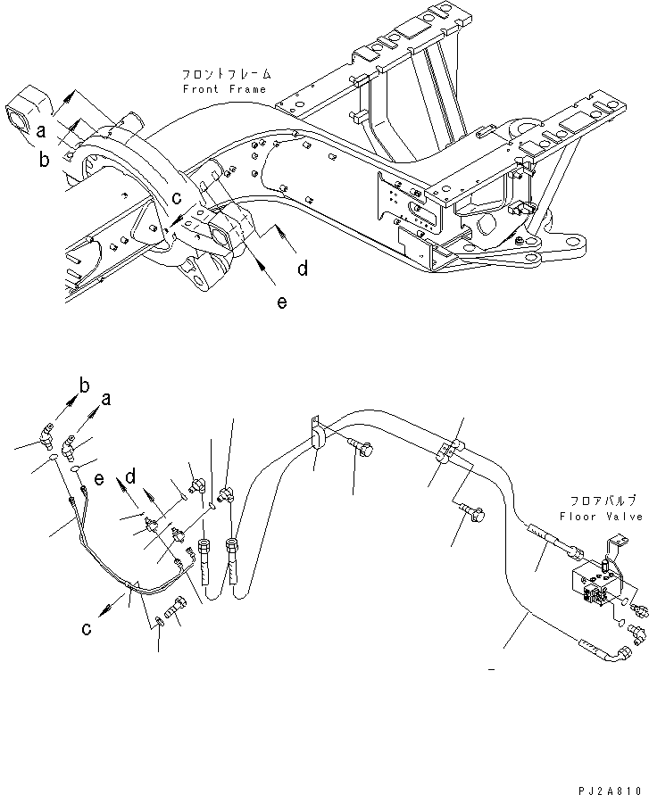 Шланг 07626-00220 KOMATSU