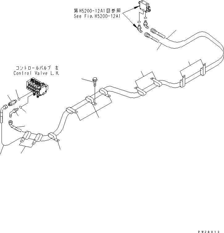HOSE, 5130MM 23B-60-33670 KOMATSU
