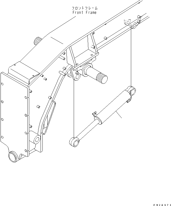 Группа цилиндра (707-00-X7D60) KOMATSU
