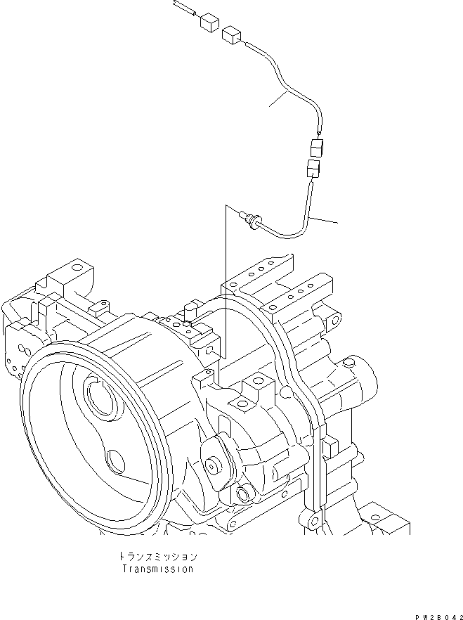 Жгут проводов 23A-06-41361 KOMATSU