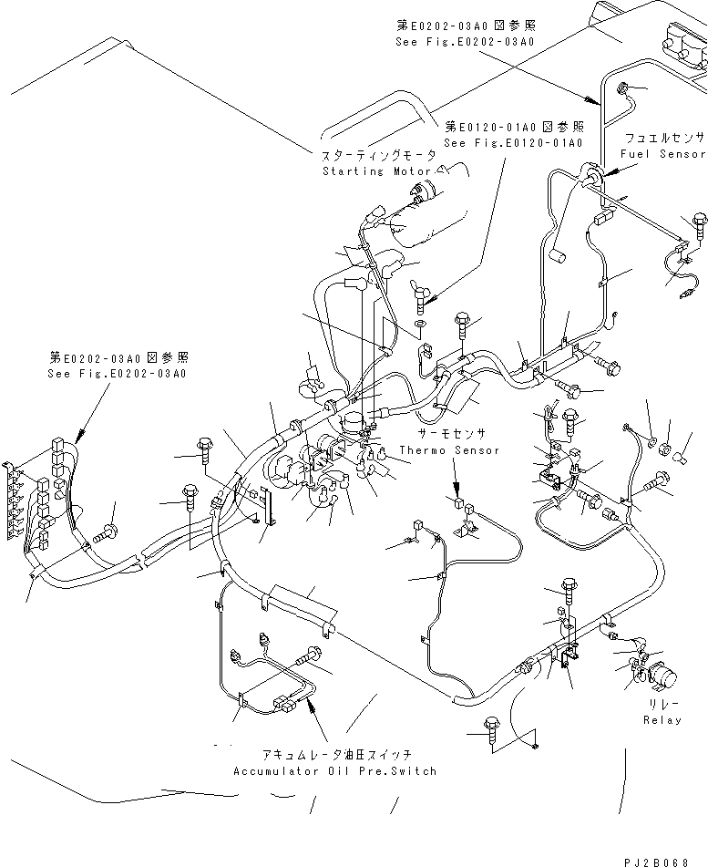 Жгут проводов 23A-06-41373 KOMATSU