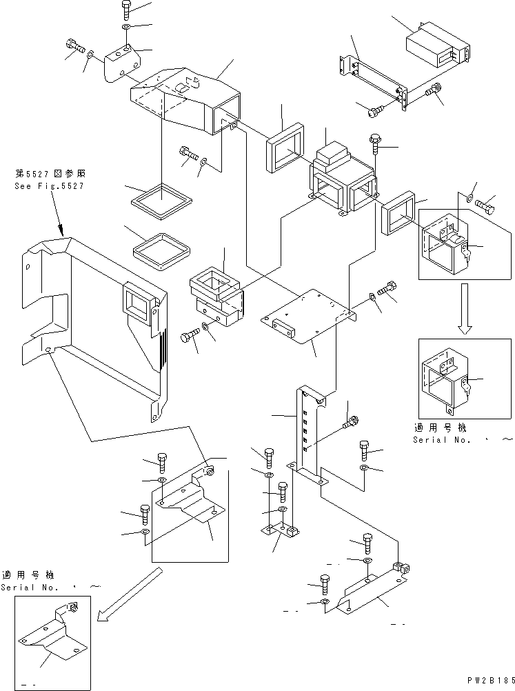 CONTROLLER UNIT \0\567-07-73620 KOMATSU