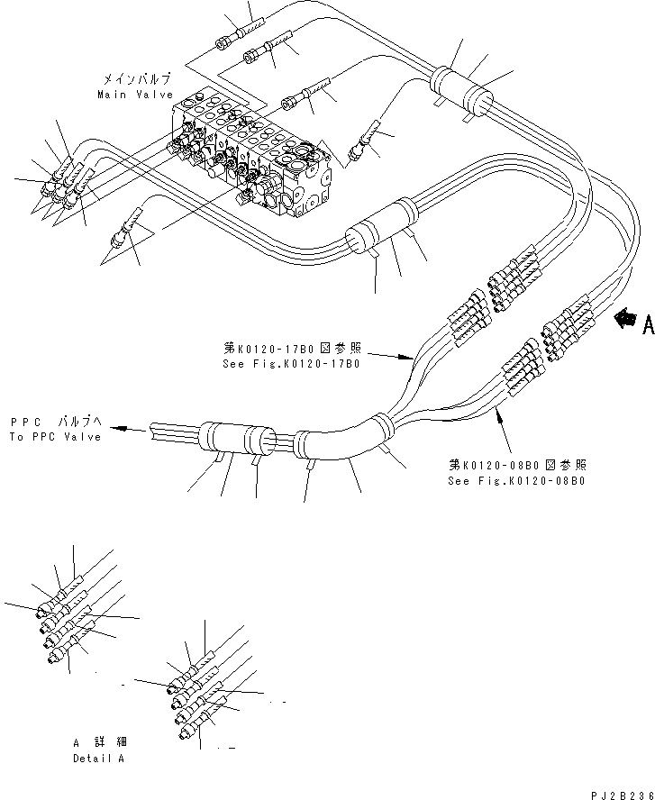 Шланг 22K-62-18710 KOMATSU