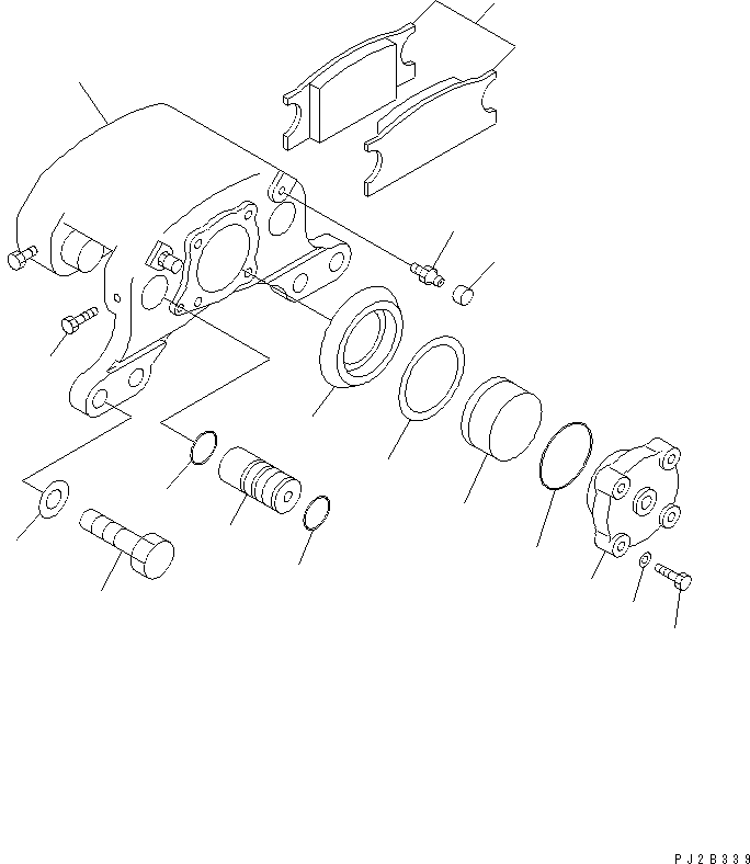 Болт 01050-52045 KOMATSU