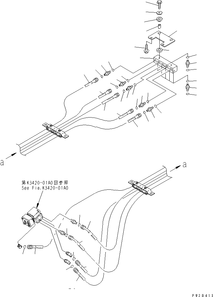 Ниппель \0\21W-62-42440 KOMATSU