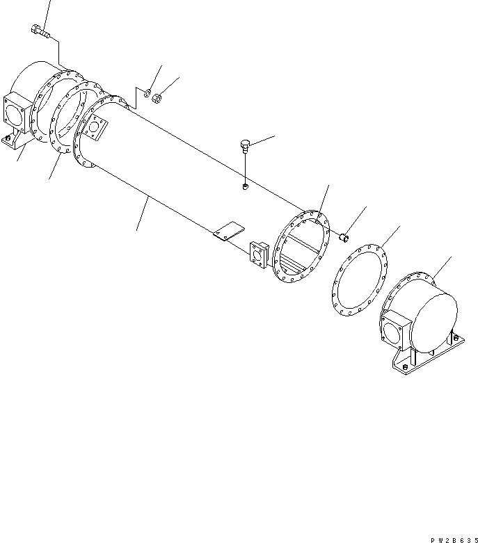 Прокладка LM62391 KOMATSU