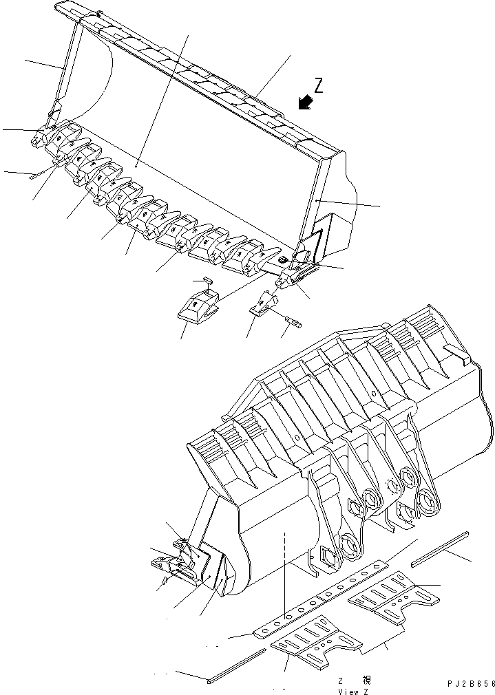 PLATE,L.H. 42C-V77-1130 KOMATSU