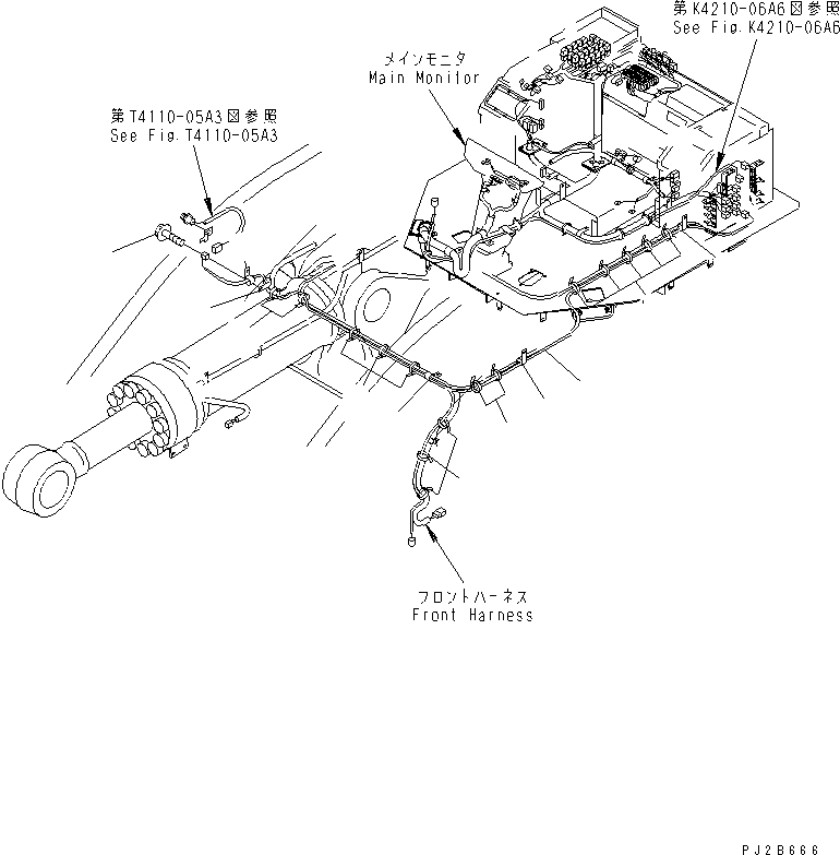 Жгут проводов 428-U94-2110 KOMATSU