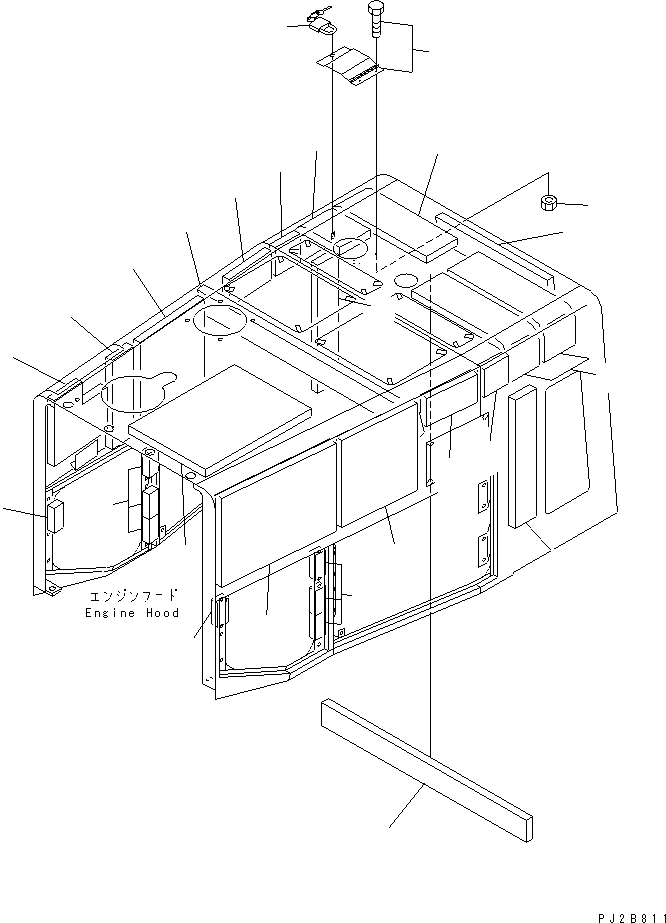 Лист 426-Z90-2180 KOMATSU