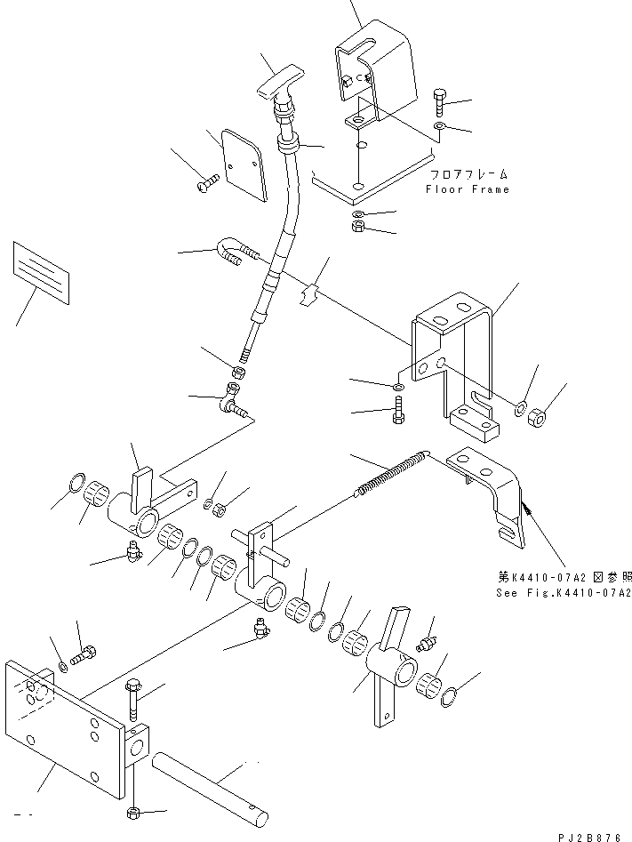 Пластина 427-43-21640 KOMATSU