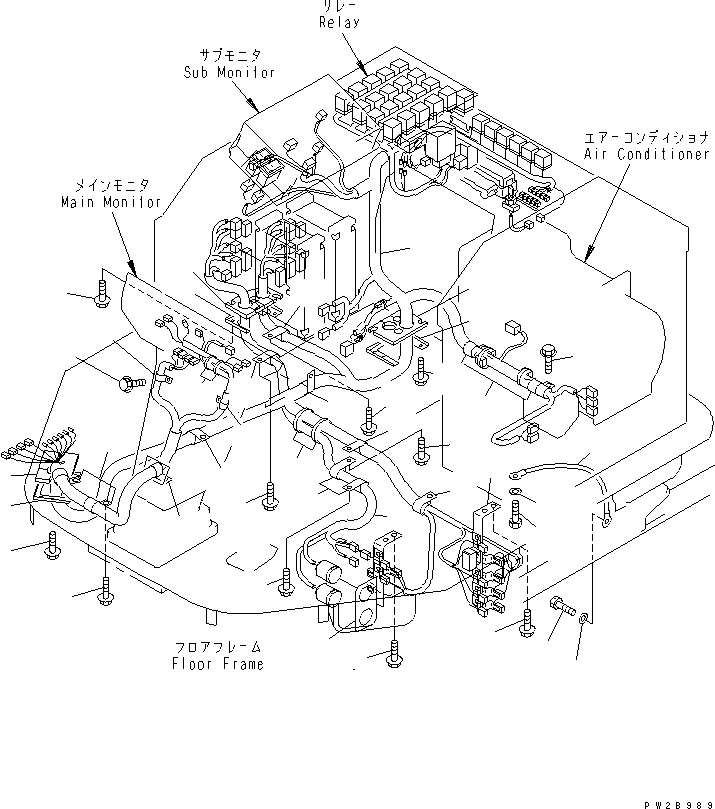 Жгут проводов 425-06-23211 KOMATSU
