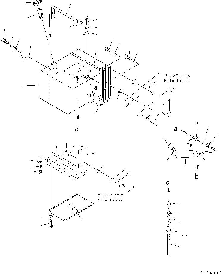 Подвес 569-04-62121 KOMATSU