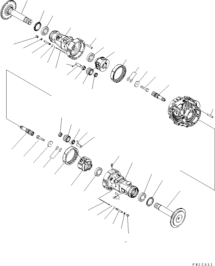 HOUSING,L.H. 421-23-33910 KOMATSU