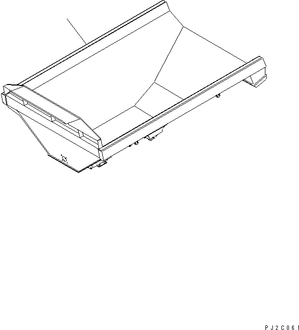 Корпус 56B-74-11103 KOMATSU