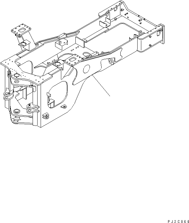 Задняя рама 425-974-2310 KOMATSU