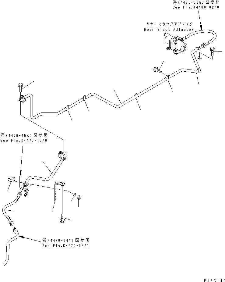 Трубка 426-43-27240 KOMATSU