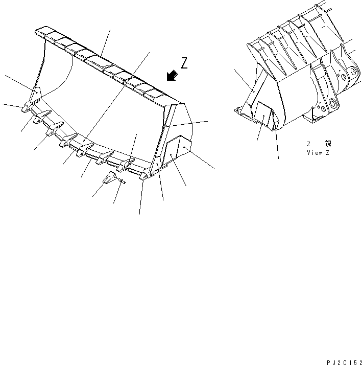 Пластина (сварная) 426-V65-2160 KOMATSU