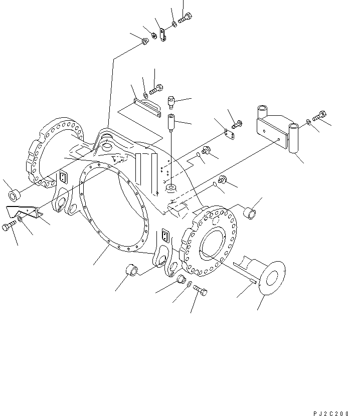 Подножка 561-22-63640 KOMATSU