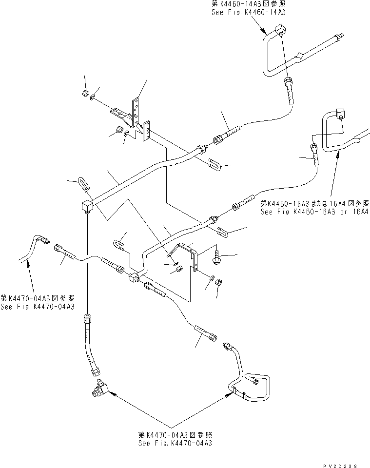 Шланг 07624-006A7 KOMATSU