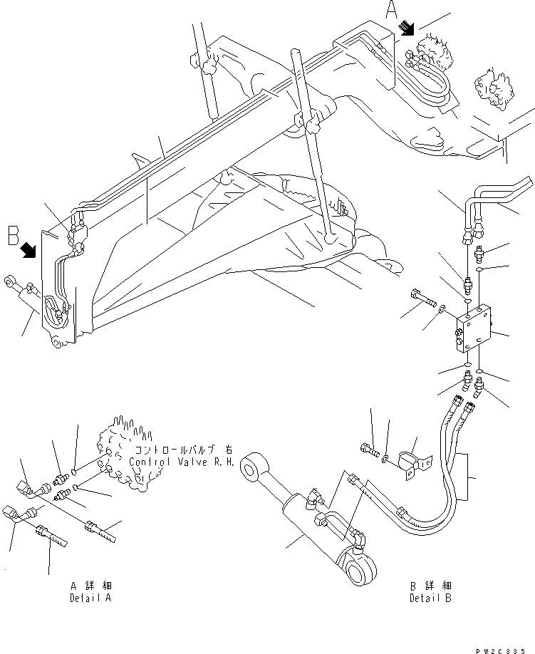 Трубка 230-60-14291 KOMATSU