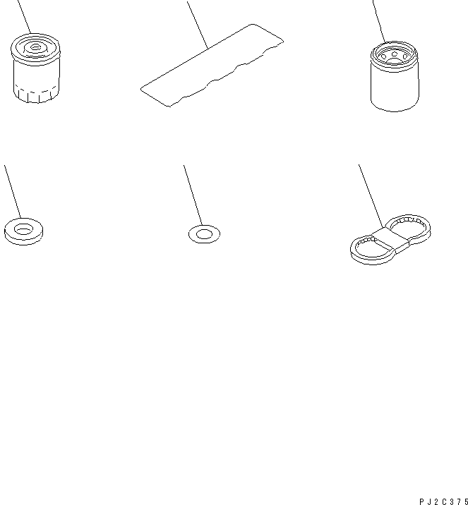CARTRIDGE,OIL \1\600-211-6242 KOMATSU