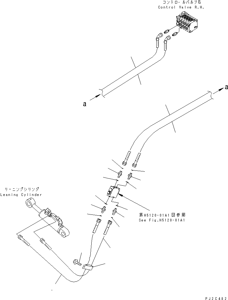 Шланг 02755-00339 KOMATSU