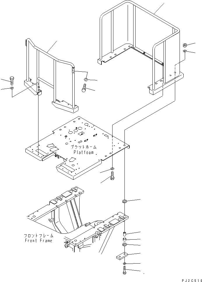 GUARD,REAR 23B-54-35231 KOMATSU