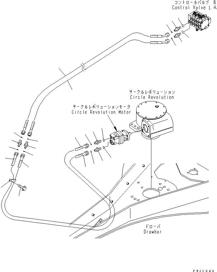 Шланг 02755-00442 KOMATSU