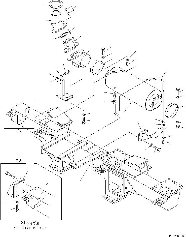 BRACKET,(FOR LOW NOISE SPEC.) 566-89-6F790 KOMATSU