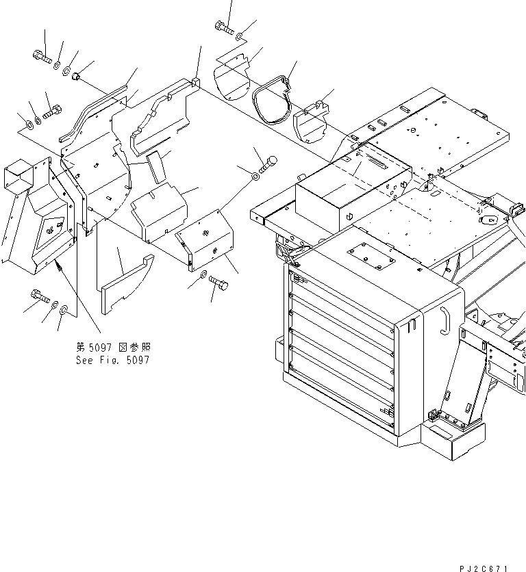 Лист 566-89-6G830 KOMATSU
