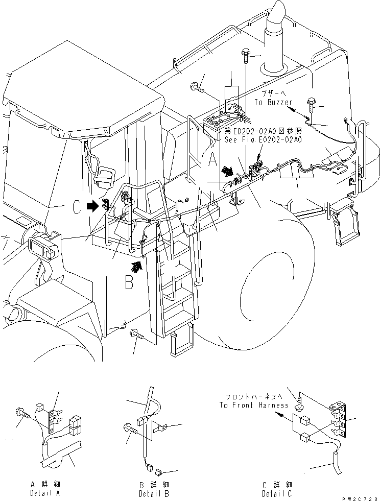 Жгут проводов \0\426-06-22422 KOMATSU