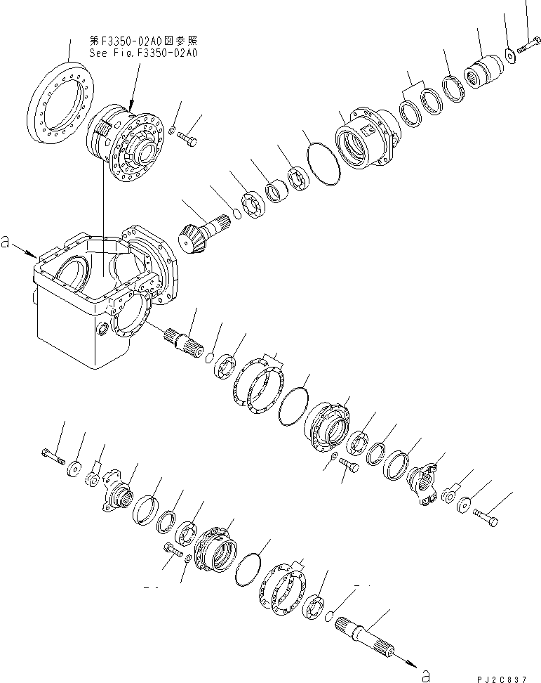 Шестерня \0\56B-27-11280 KOMATSU