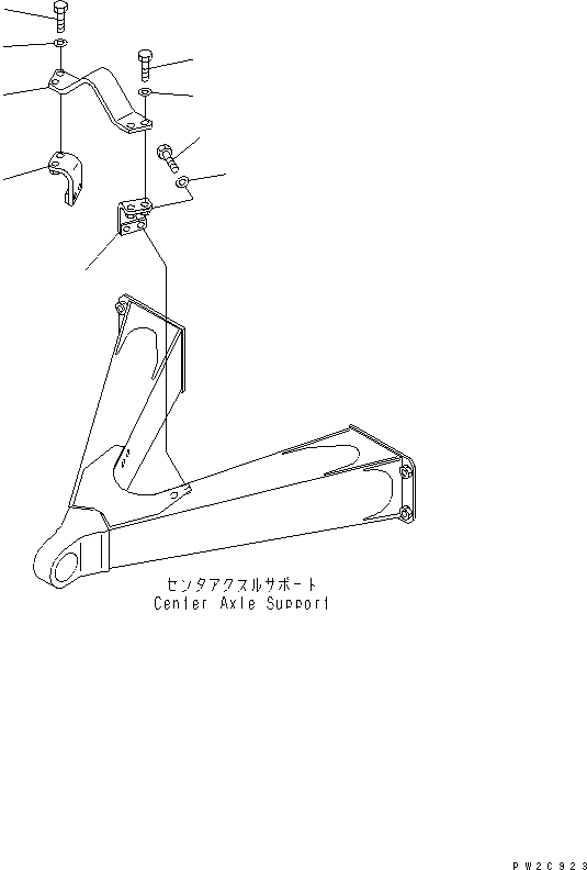 BRACKET,(R.H),R.H. \0\56C-89-12151 KOMATSU