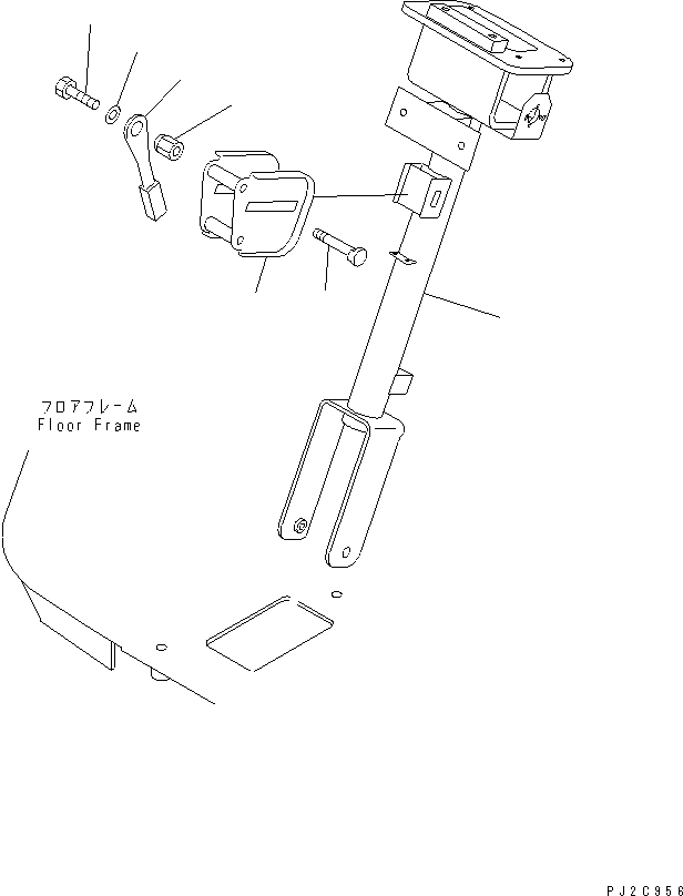COLUMN 427-40-22112 KOMATSU