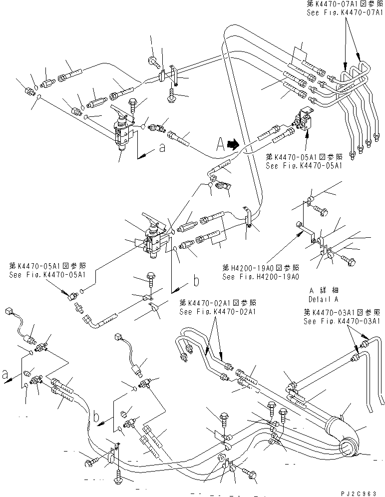 Шланг 07626-00414 KOMATSU