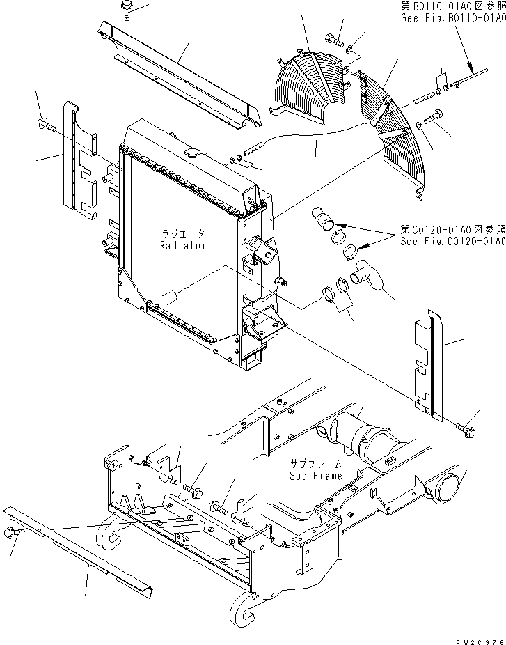 Крышка 56D-03-11481 KOMATSU