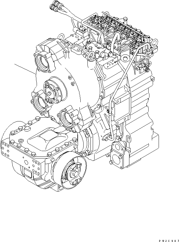 TORQFLOW ASS'Y (56D-13-10002) KOMATSU