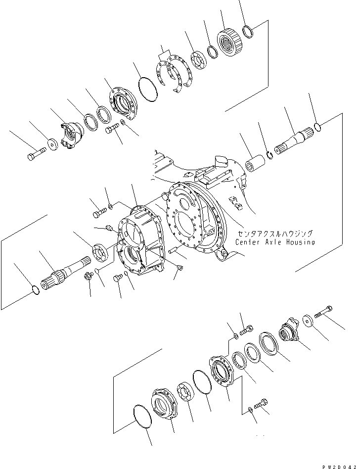 Пробка (07042-00415) KOMATSU