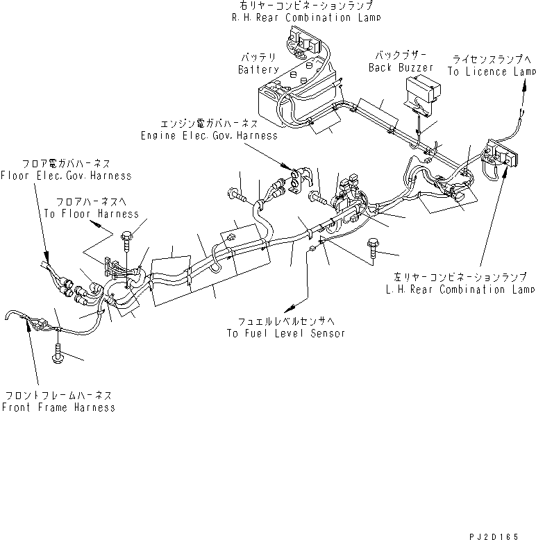 Жгут проводов 425-06-22645 KOMATSU