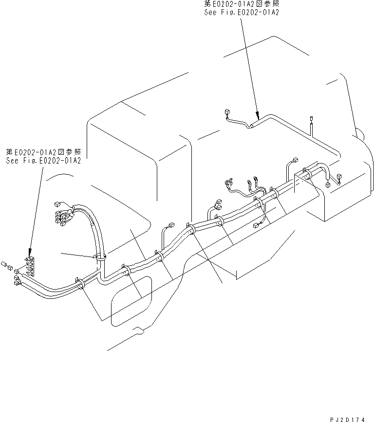Жгут проводов 425-T32-2150 KOMATSU