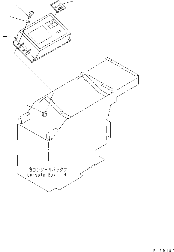 MONITOR ASS'Y,MAINTENANCE (7823-54-7000) KOMATSU
