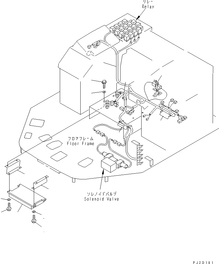 CONTROLLER,JOY STICK STEERING 7823-25-1001 KOMATSU