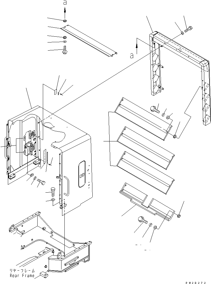 Пластина 428-Z84-3840 KOMATSU